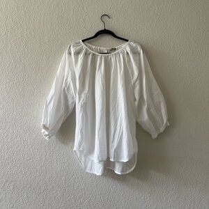 Everlane Puff Sleeve Blouse